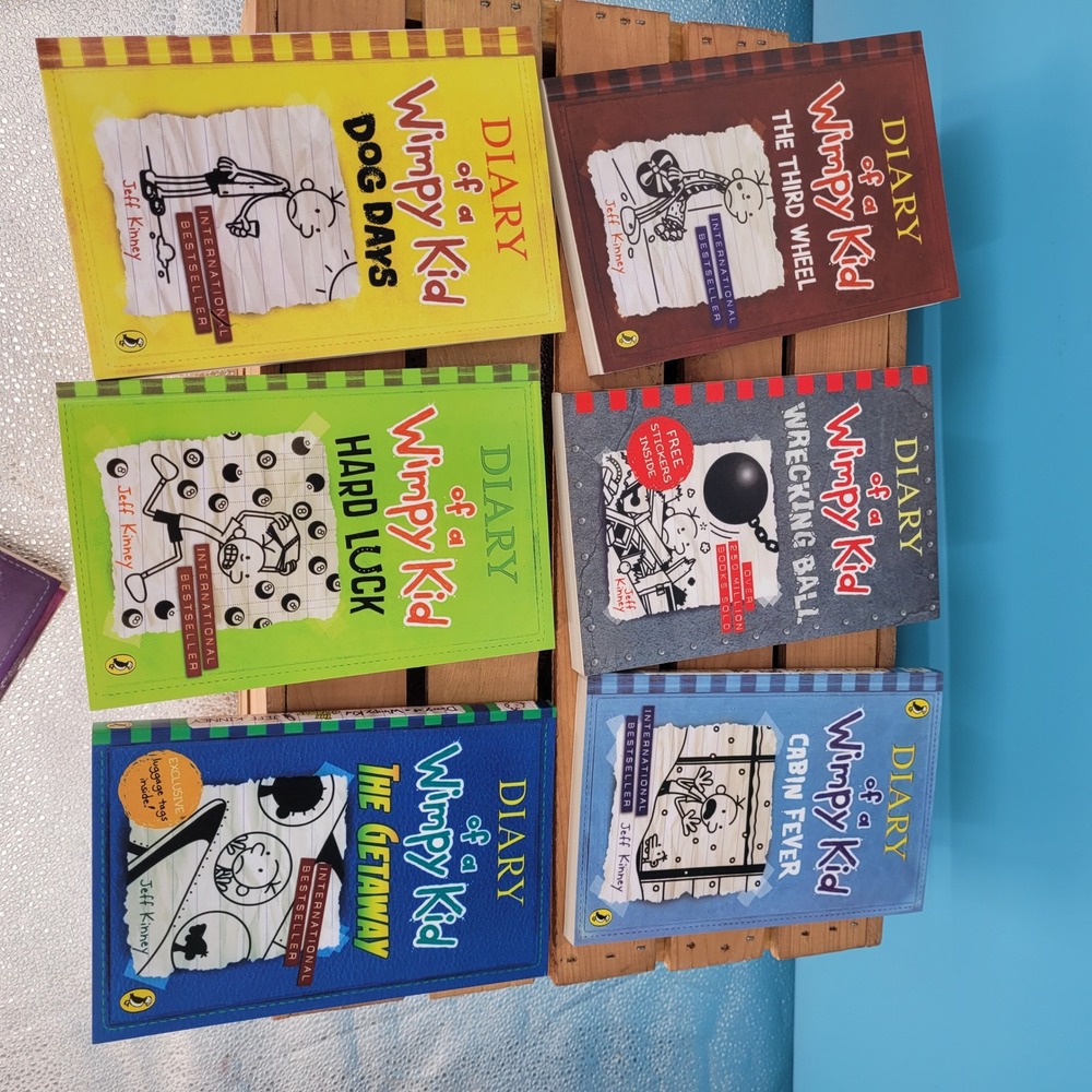 Jeff Kinney Diary of a Wimpy Kid Book Set Mixed Lot 14 Comic Fiction paperback - Picture 3 of 7
